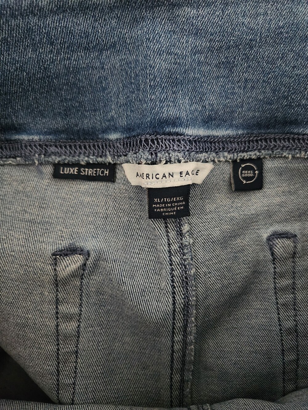 AE Luxe Pull-On High-Waisted Kick Bootcut Jean Size XL - Picture 3 of 5